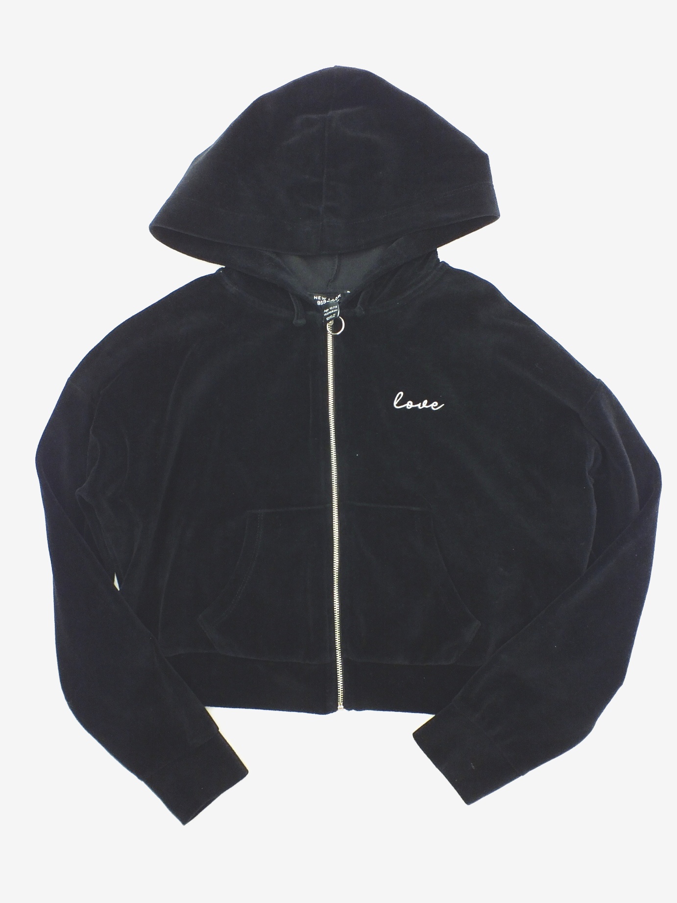 N-10577147.jpg Krátká sametová mikina New Look - Obrázek 1