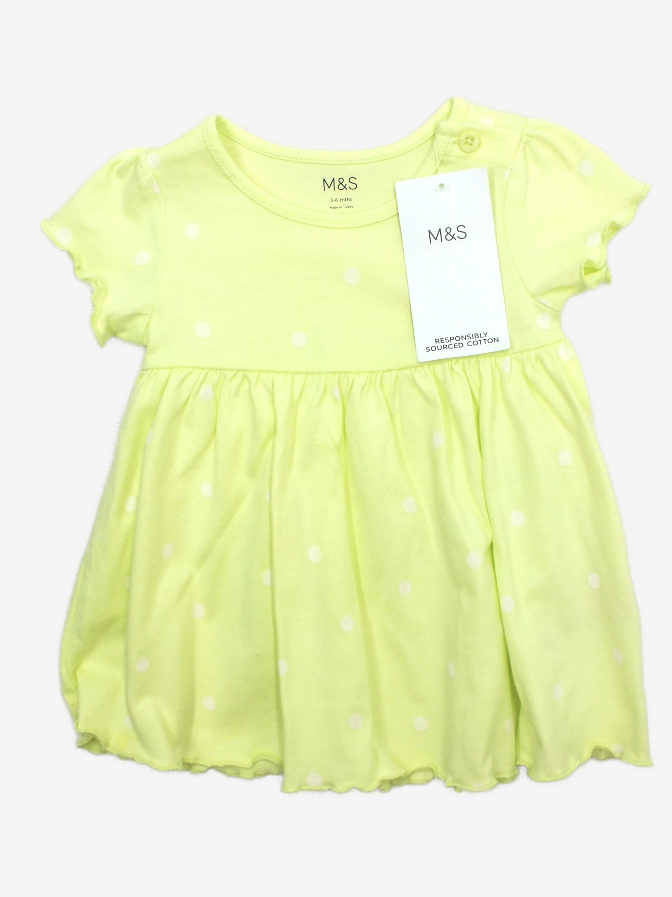 N-11666073.jpg Nové mimi bavlněné šaty M&S - Obrázek 1