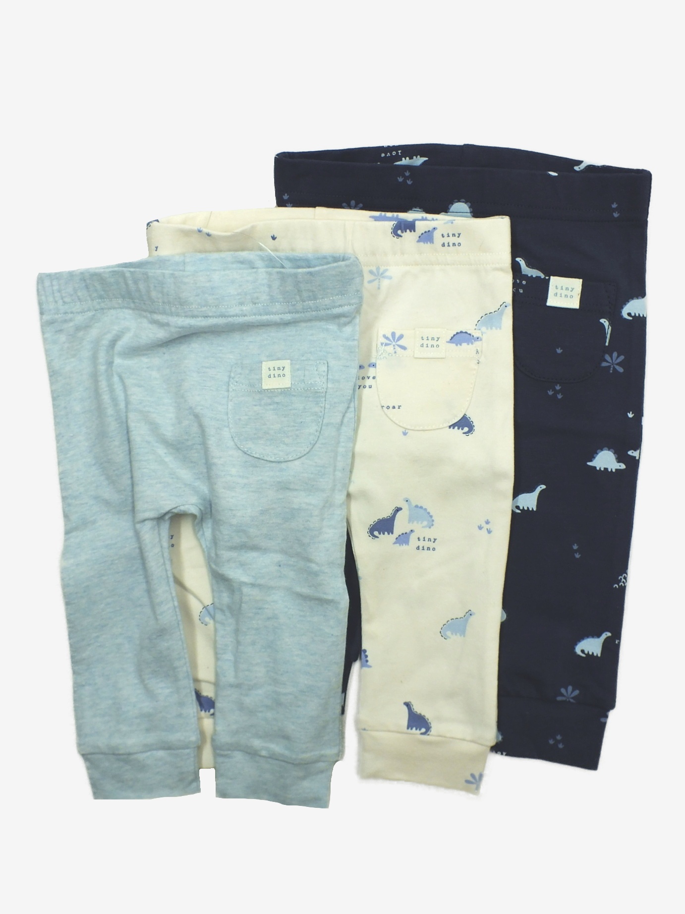 N-11370659.jpg Nový mimi set 3 bavlněných tepláčků George - Obrázek 1