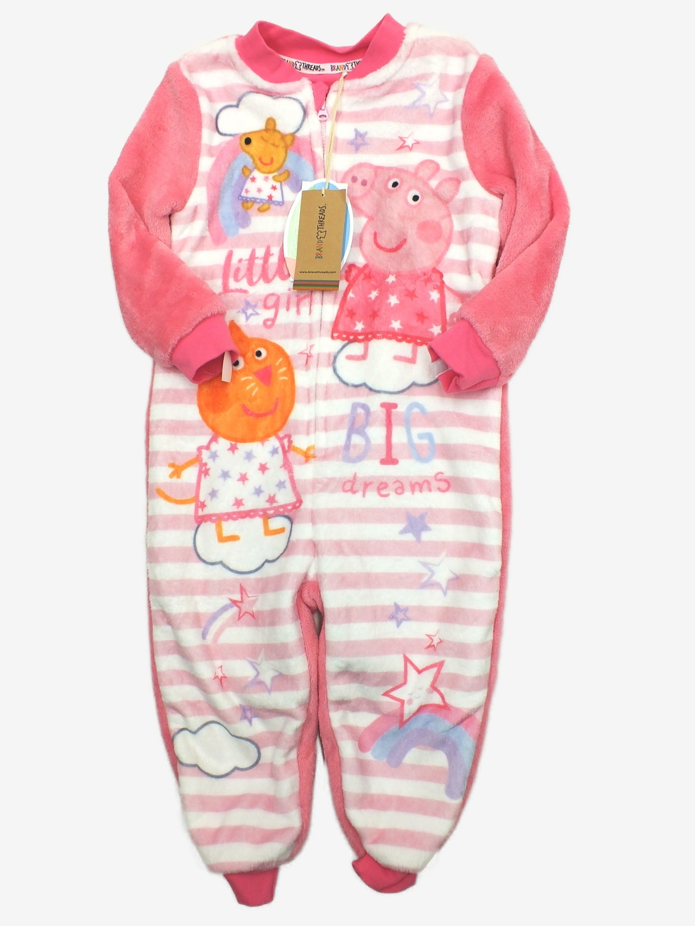 N-11370702.jpg Nový mikroplyšový overal Peppa Pig - Obrázek 1