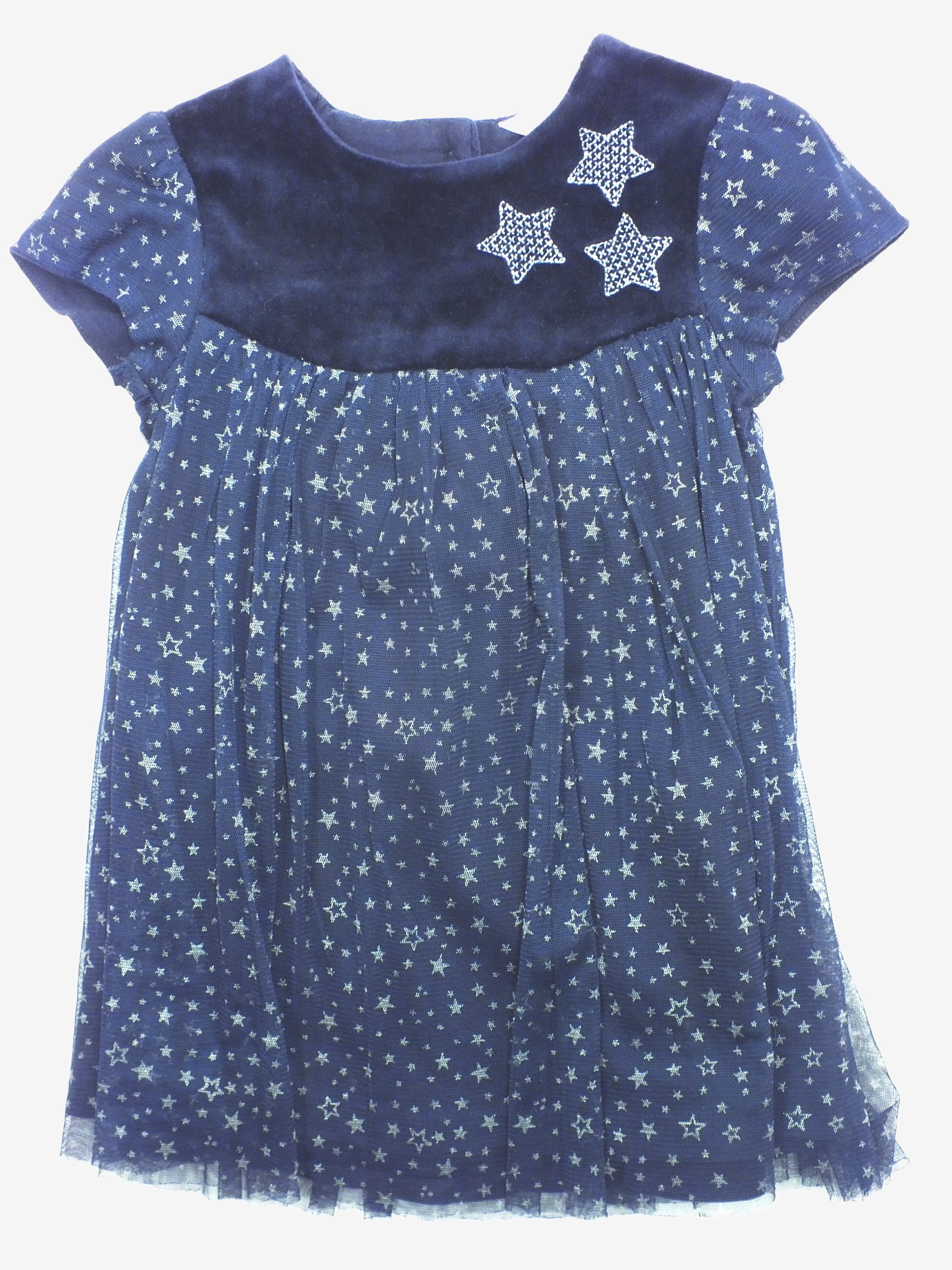 N-11666184.jpg Sametové šaty s tylovou sukní M&Co. - Obrázek 1