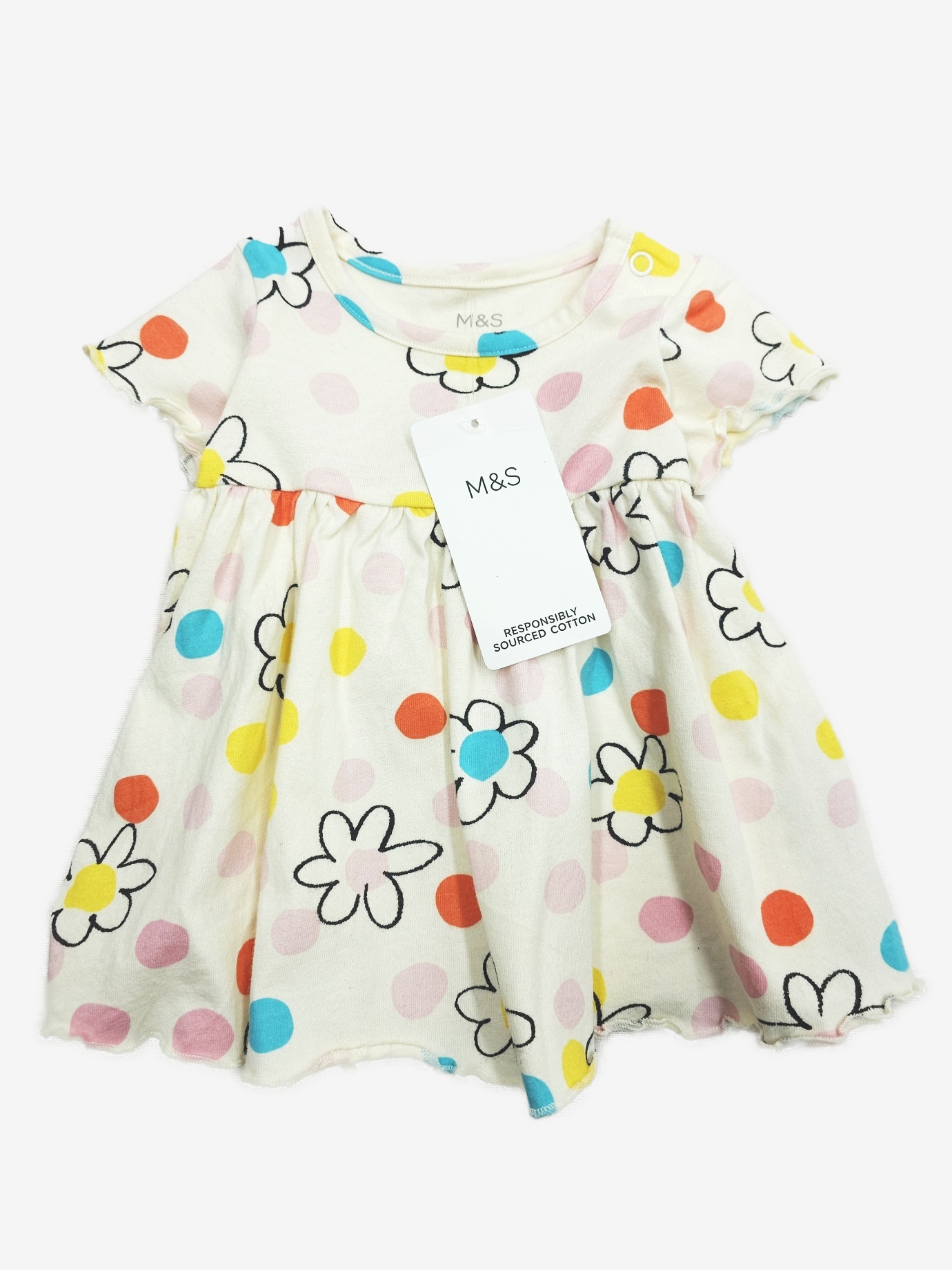 N-11666664.jpg Nové mimi bavlněné šaty M&S - Obrázek 1