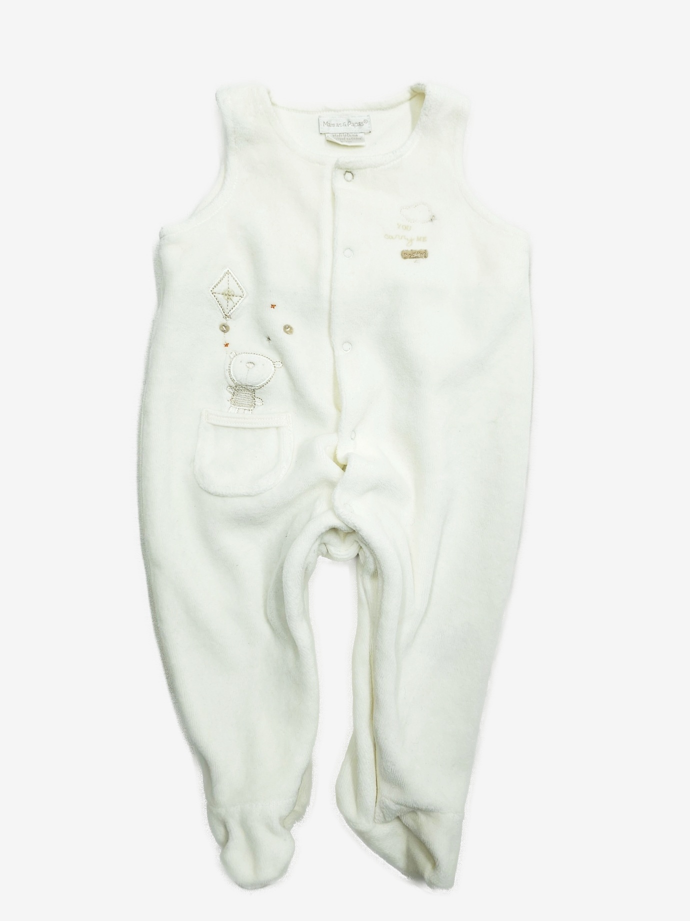 N-11740968.jpg Sametové dupačky Mamas&Papas - Obrázek 1