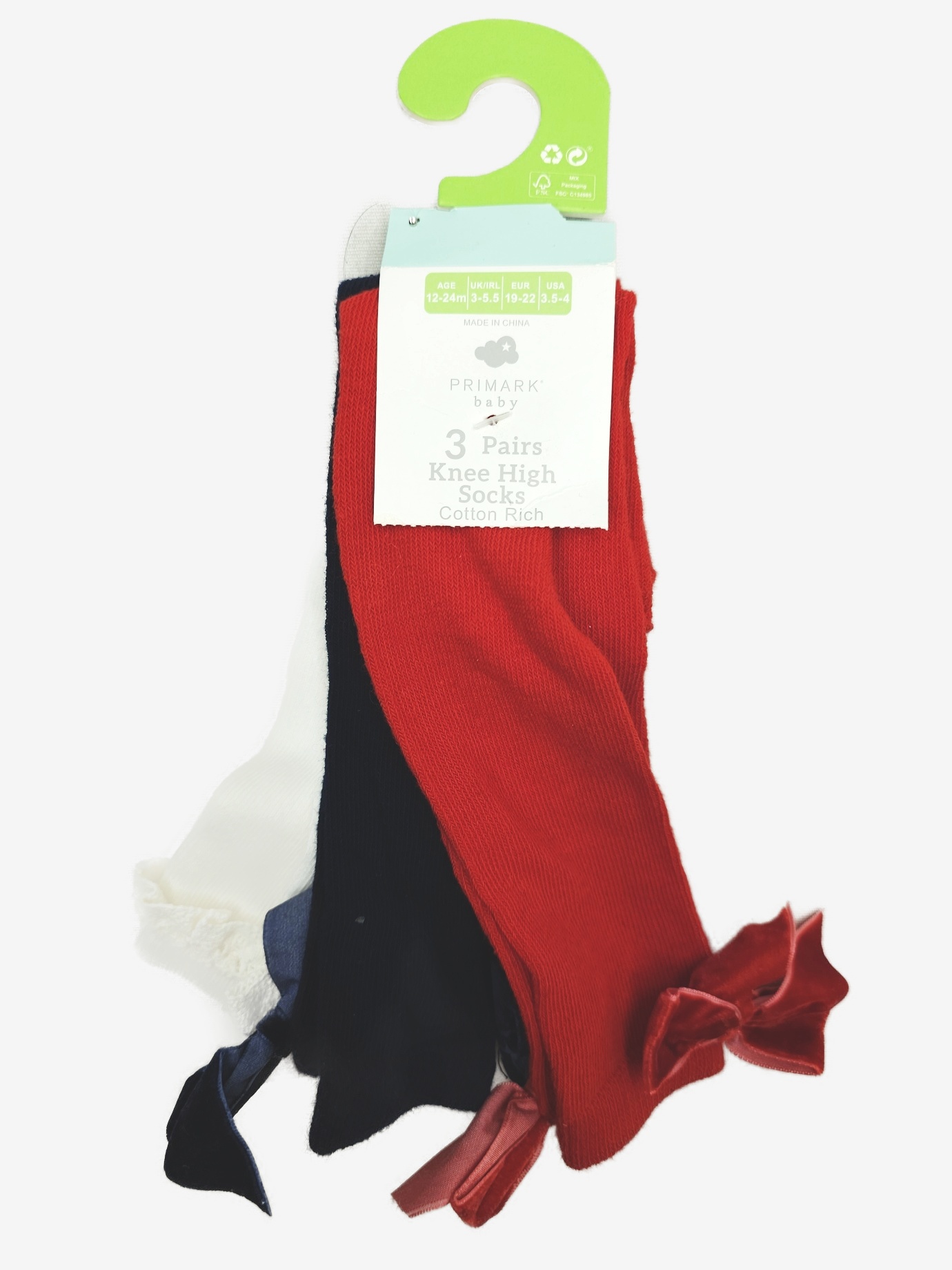 N-13009948.jpg Nové ponožky Primark 3 páry - Obrázek 1