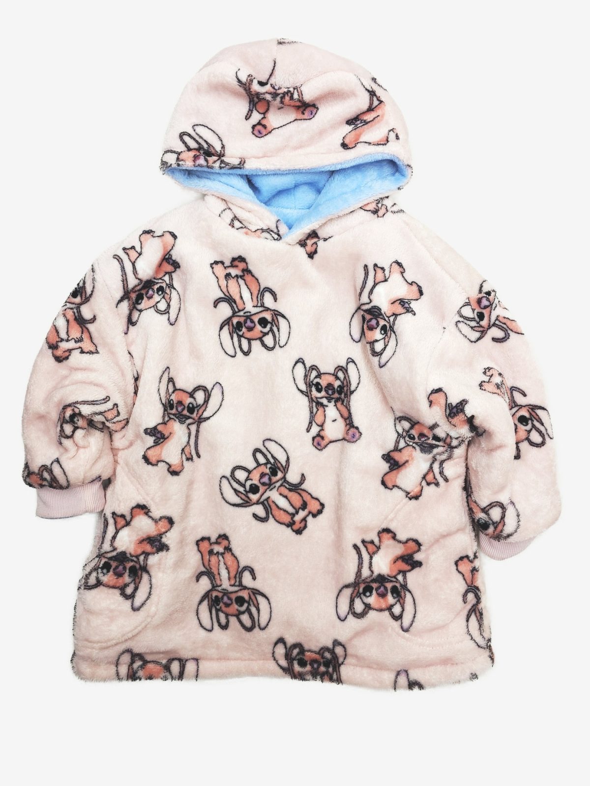 Oboustranná domácí mikroplyšová mikina Stitch - Obrázek 2