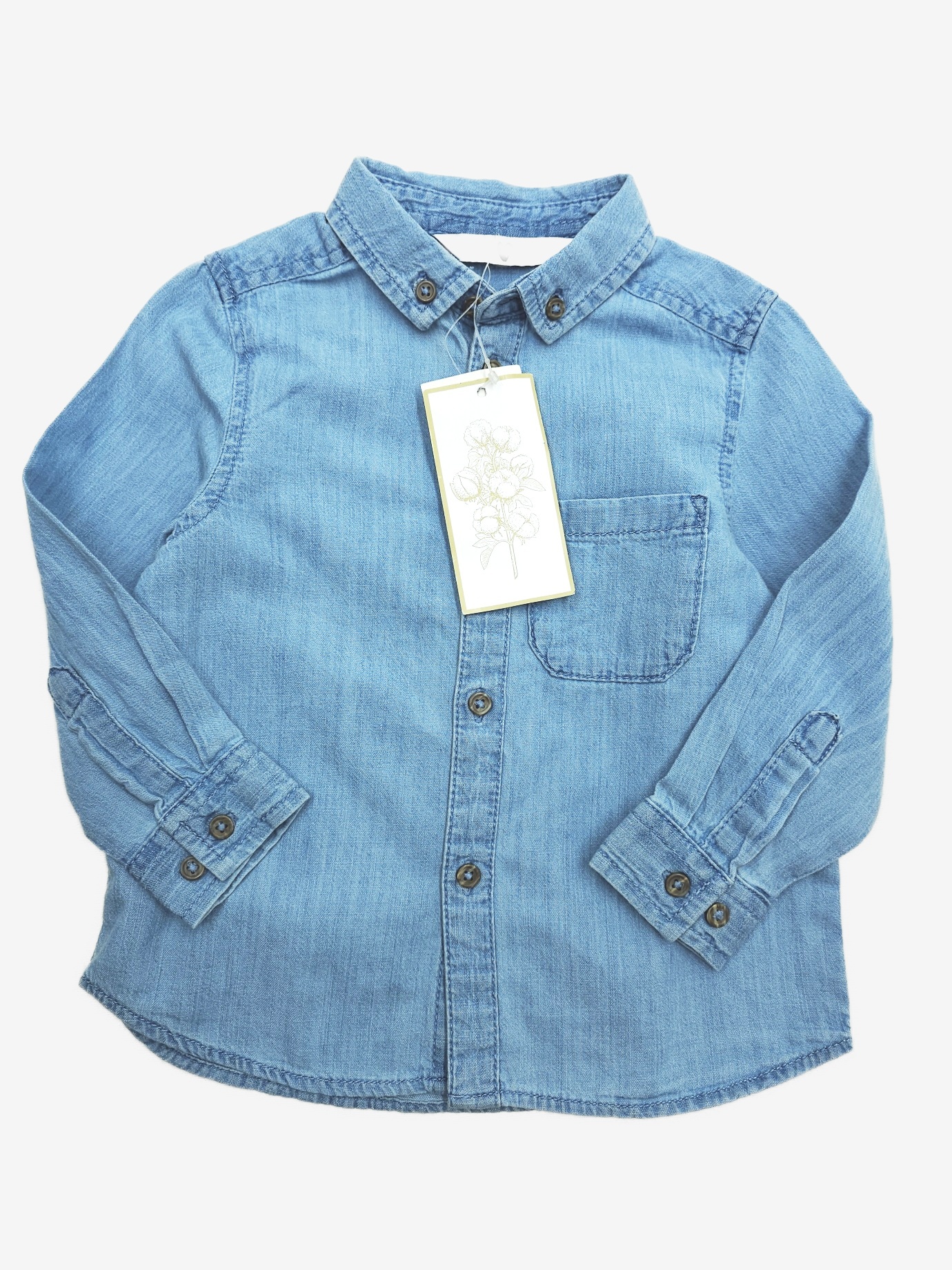 N-10428681.jpg Nová denim košile By Very - Obrázek 1