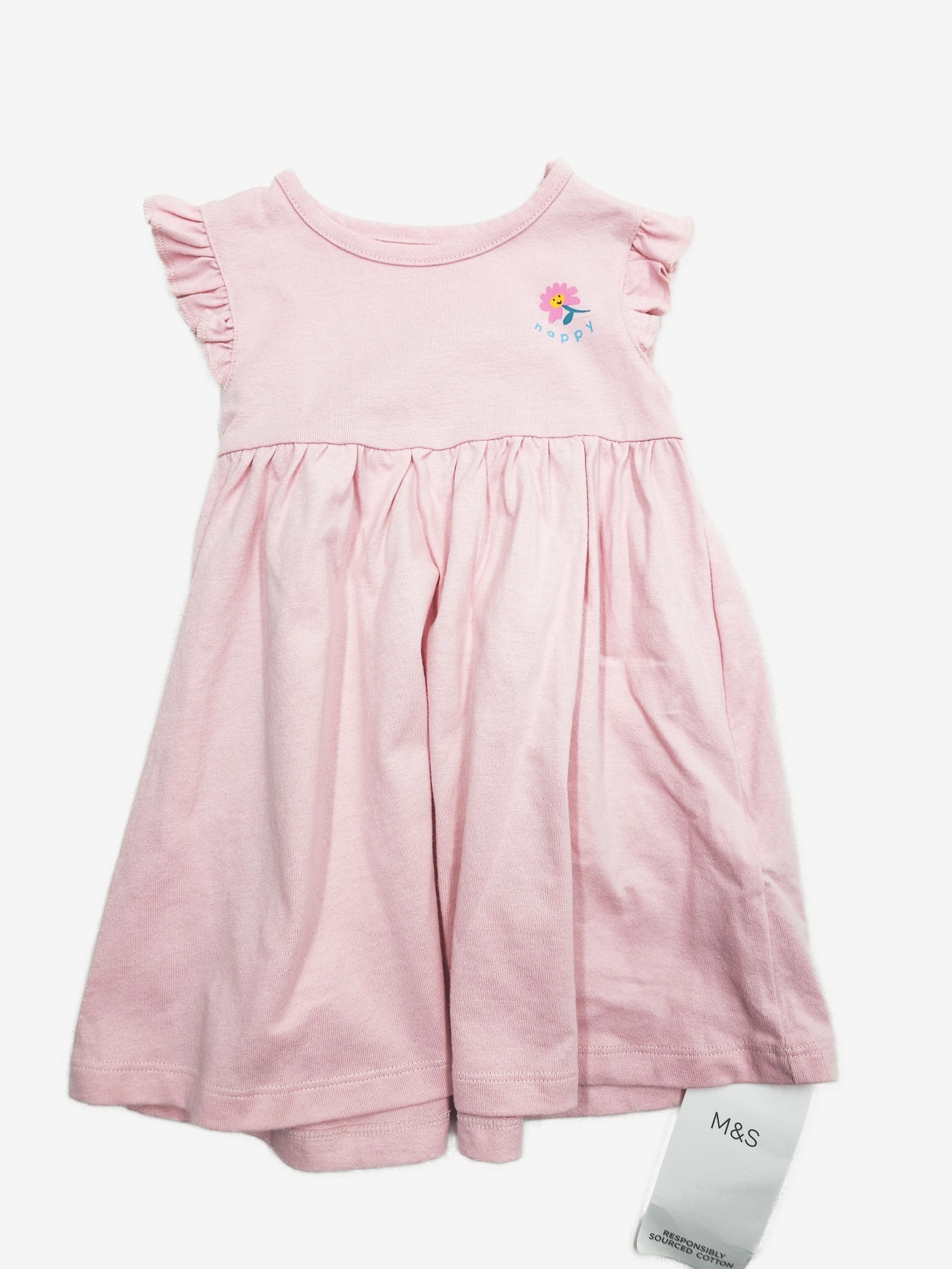 N-11667053.jpg Nové mimi bavlněné šaty M&S - Obrázek 1