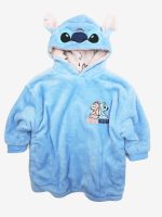 Oboustranná domácí mikroplyšová mikina Stitch