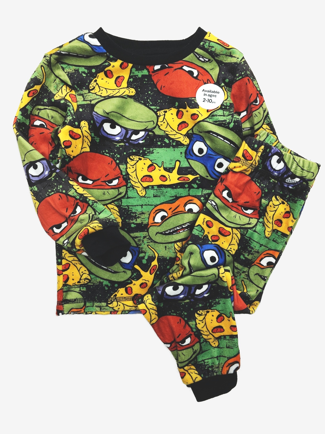 N-12107436.jpg Nové sametové pyžamo Želvy Ninja - Obrázek 1