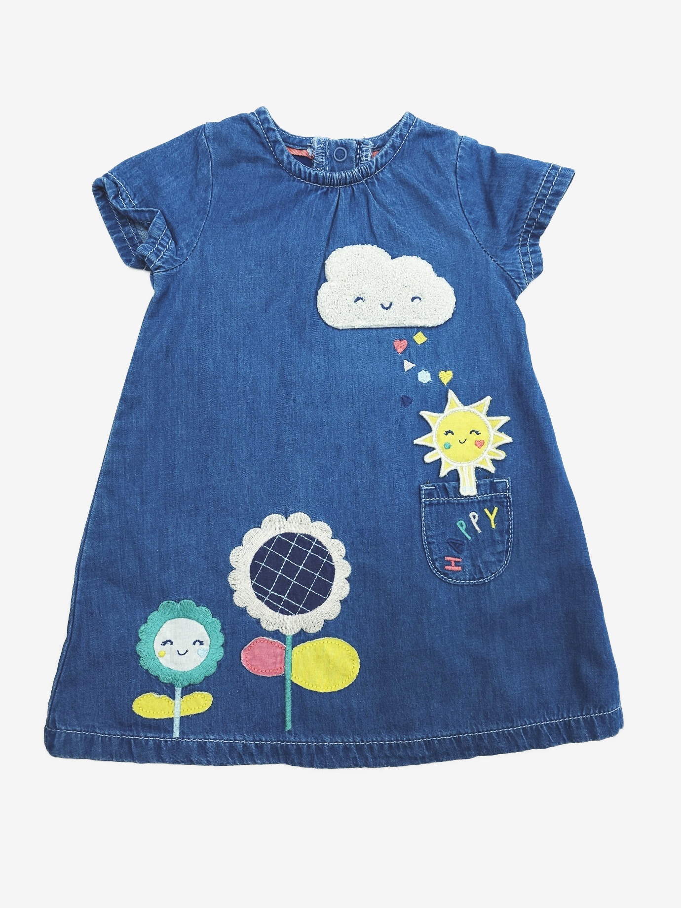 N-11668057.jpg Mimi denim šaty Mothercare - Obrázek 1