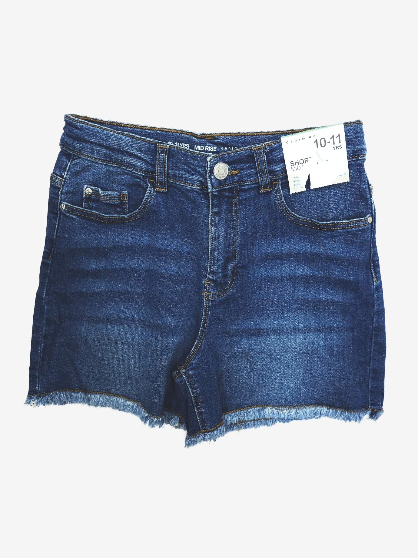 N-12449564.jpg Nové stretch džínové kraťasy Denim Co. - Obrázek 1