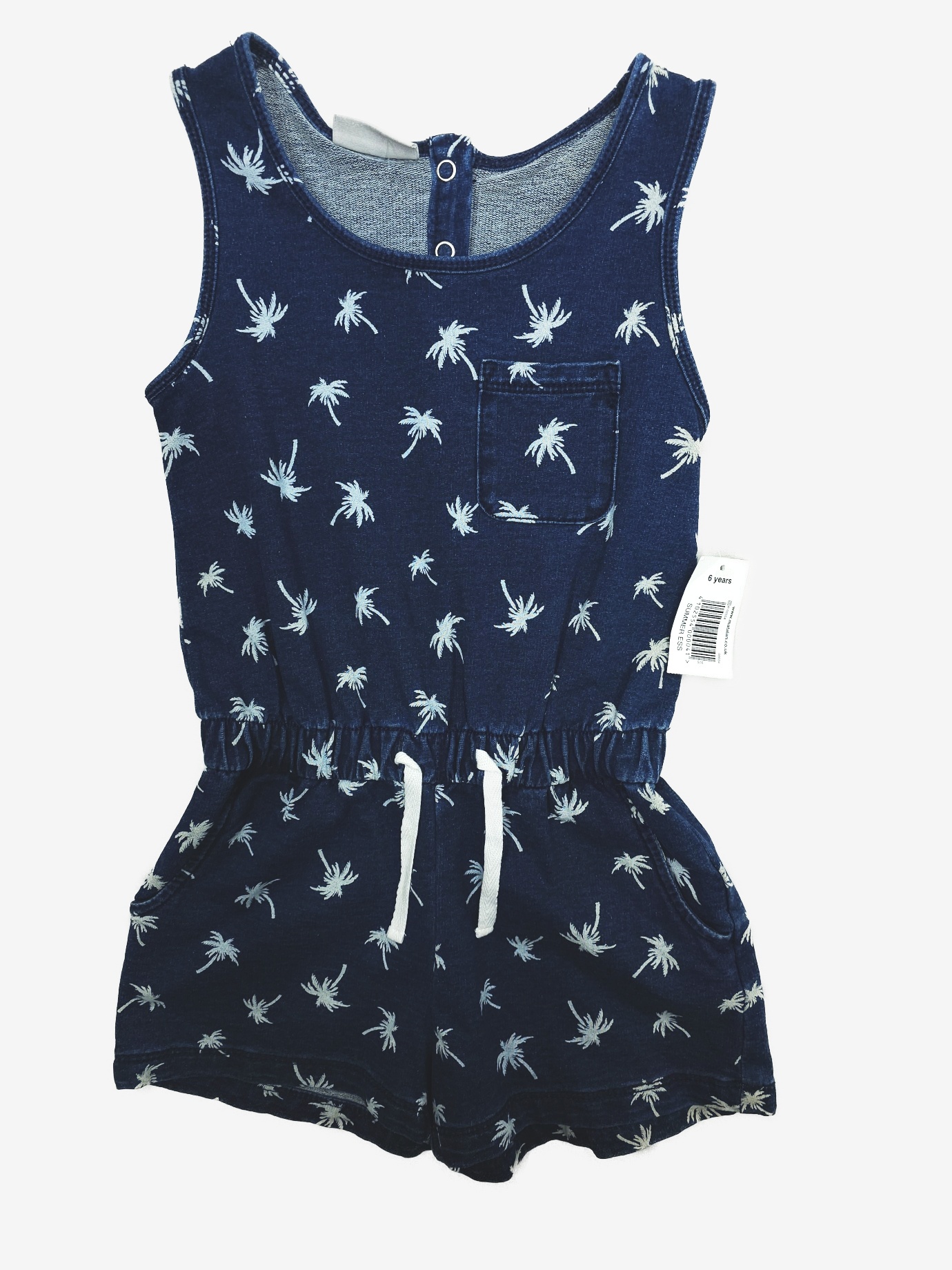 N-12450088.jpg Nový denim kraťasový overal Matalan - Obrázek 1