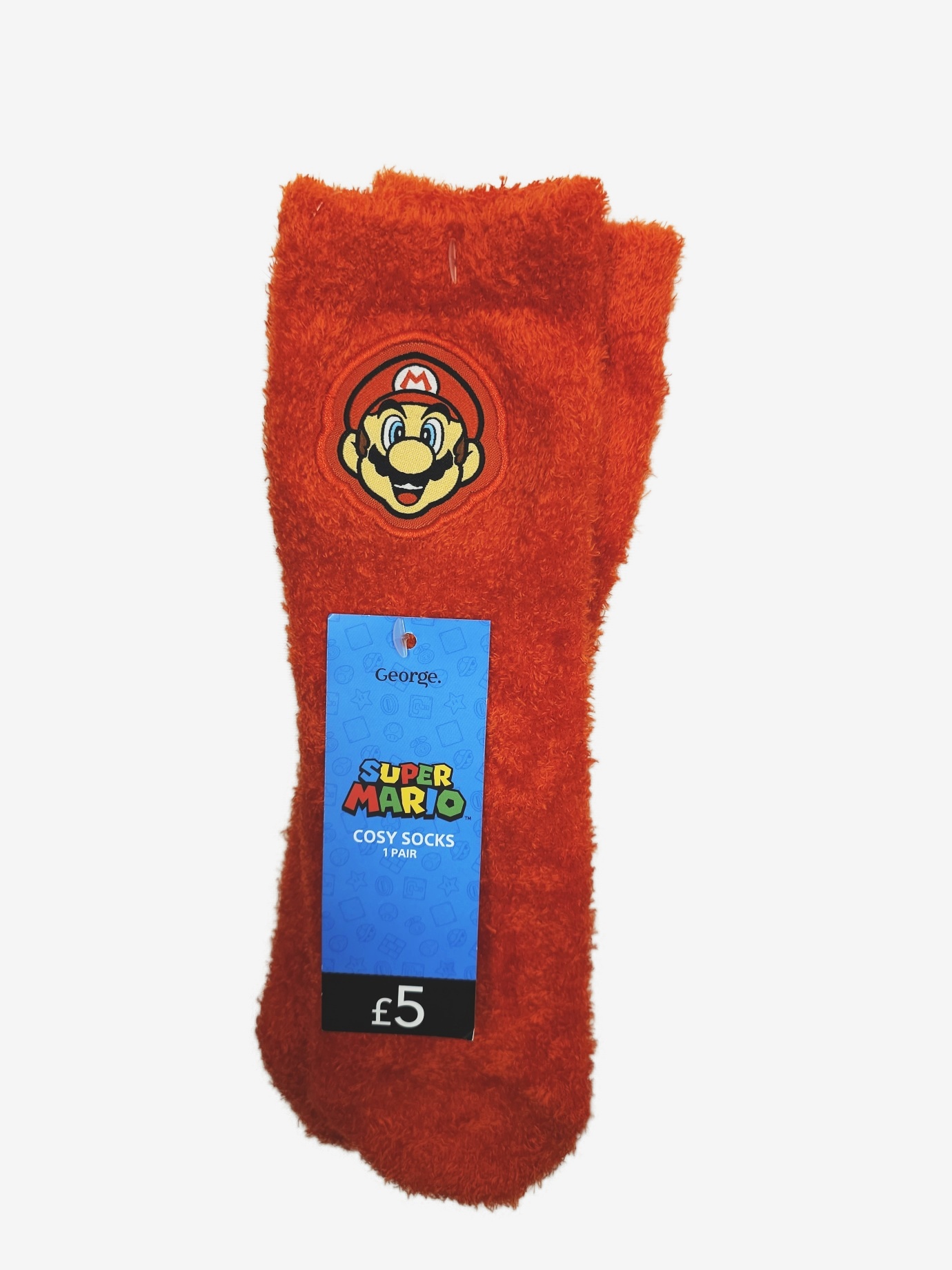 N-13010137.jpg Nové teplé ponožky Super Mario - Obrázek 1