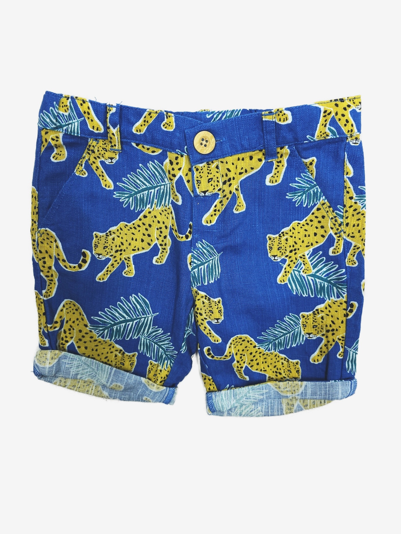N-12450541.jpg Kraťasy s příměsí lnu M&S - Obrázek 1