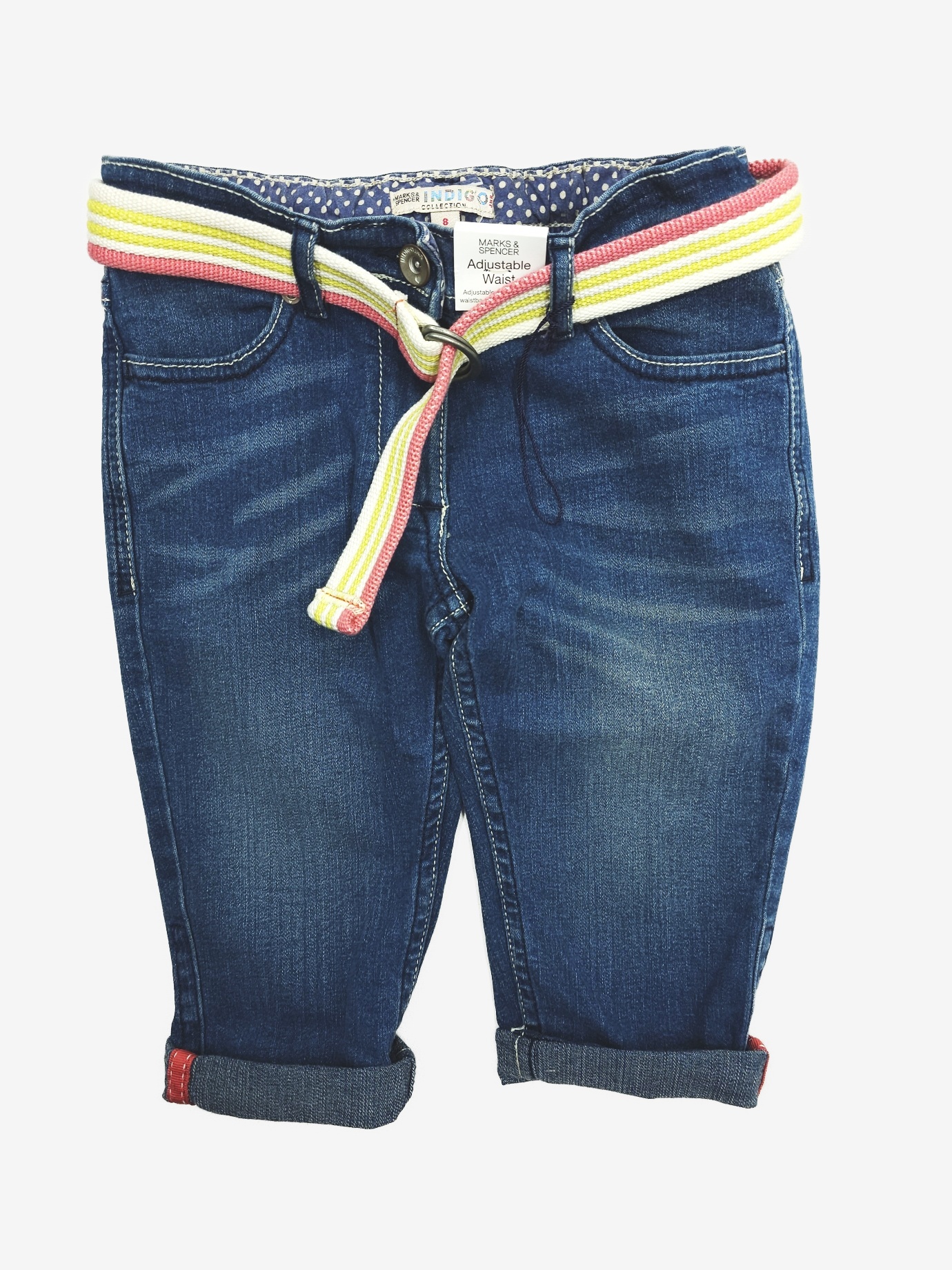 N-12450784.jpg Nové stretch džínové kraťasy M&S - Obrázek 1
